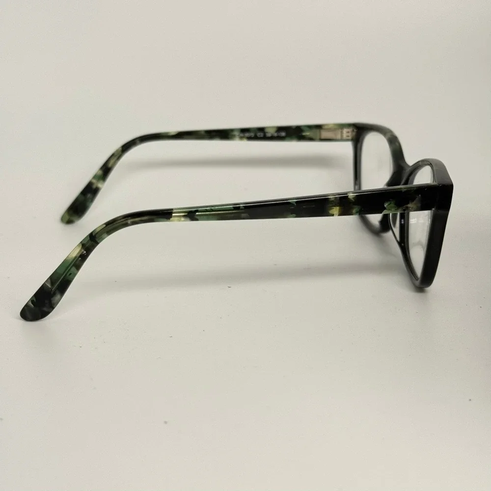 Cinzia Europa CIN-5072‎ C2 Green Tortoise Cat Eye Eyeglasses Frames 52-18-138